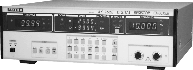 Máy kiểm tra điện trở kỹ thuật số AX-162E Adexaile ADEX Máy kiểm tra điện trở kỹ thuật số AX-162E Adexaile ADEX