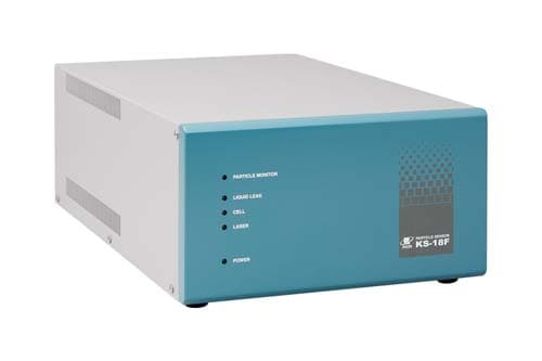 Máy đếm hạt dạng lỏng để đo mẫu theo lô RION KS-18F Máy đếm hạt dạng lỏng để đo mẫu theo lô RION KS-18F