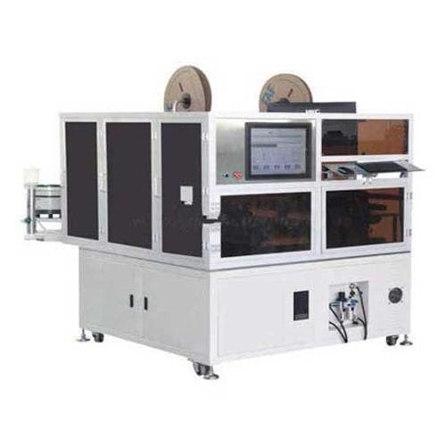 Máy gắn lõi cao su hai đầu dây cáp tự động hoàn toàn YUANHAN YH-STCJK02 Máy gắn lõi cao su hai đầu dây cáp tự động hoàn toàn YUANHAN YH-STCJK02