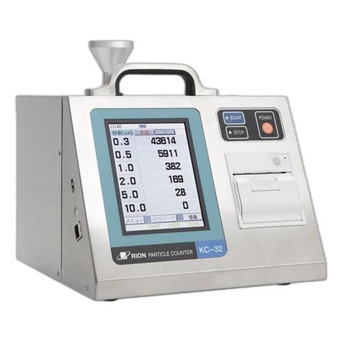 Máy đếm hạt trong không khí cầm tay, loại chạy bằng pin RION KC-32 Máy đếm hạt trong không khí cầm tay, loại chạy bằng pin RION KC-32