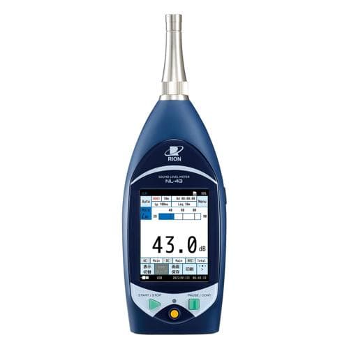 Thiết bị đo mức âm thanh lớp 2 RION NL-43 Thiết bị đo mức âm thanh lớp 2 RION NL-43