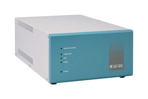 Máy đếm hạt dạng lỏng để đo mẫu theo lô RION KS-18FX Máy đếm hạt dạng lỏng để đo mẫu theo lô RION KS-18FX