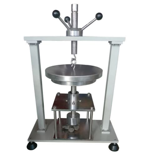 Áp suất thép IEC 60884-1 Hình 8 Thiết bị thử nghiệm nén bằng vận hành thủ công / Steel Pressure IEC 60884-1 Figure 8 Compression Test Equipment By Manual Operation CP-1 Áp suất thép IEC 60884-1 Hình 8 Thiết bị thử nghiệm nén bằng vận hành thủ công / Steel Pressure IEC 60884-1 Figure 8 Compression Test Equipment By Manual Operation CP-1