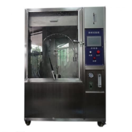 Thiết bị kiểm tra bảo vệ chống xâm nhập chống thấm nước tích hợp IPX34 Phòng 576L IEC 60529 / IPX34 Integrated Waterproof Ingress Protection Test Equipment 576L Chamber IEC 60529 HC-500 Thiết bị kiểm tra bảo vệ chống xâm nhập chống thấm nước tích hợp IPX34 Phòng 576L IEC 60529 / IPX34 Integrated Waterproof Ingress Protection Test Equipment 576L Chamber IEC 60529 HC-500