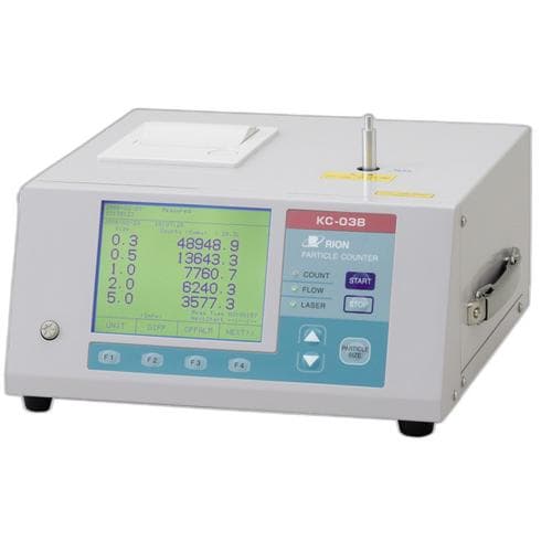 Máy đếm hạt trong không khí Loại cố định RION KC-03B Máy đếm hạt trong không khí Loại cố định RION KC-03B