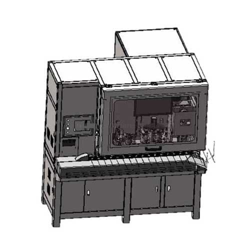 Máy làm dây cắm điện Pháp bán tự động YUANHAN YH-880 Máy làm dây cắm điện Pháp bán tự động YUANHAN YH-880