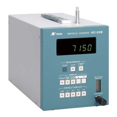 Máy đếm hạt trong không khí Loại cố định RION KC-22A Máy đếm hạt trong không khí Loại cố định RION KC-22A