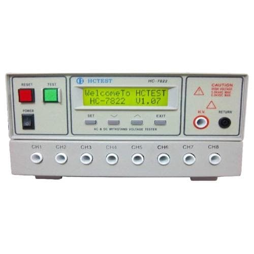 Bộ kiểm tra Hipot 8 kênh thử nghiệm HCTEST HC-7800 Bộ kiểm tra Hipot 8 kênh thử nghiệm HCTEST HC-7800