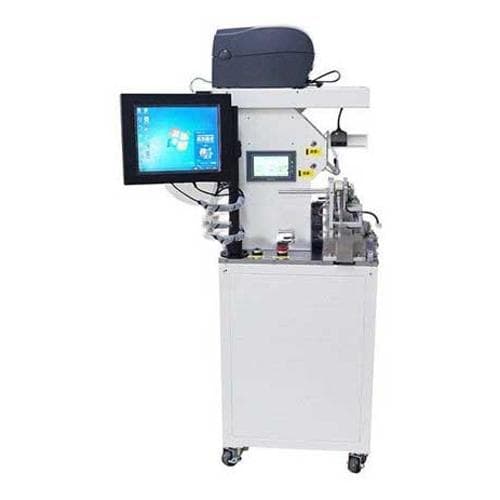 Máy in và gấp nhãn dây điện tử với IPC YUANHAN YH-430PGK Máy in và gấp nhãn dây điện tử với IPC YUANHAN YH-430PGK