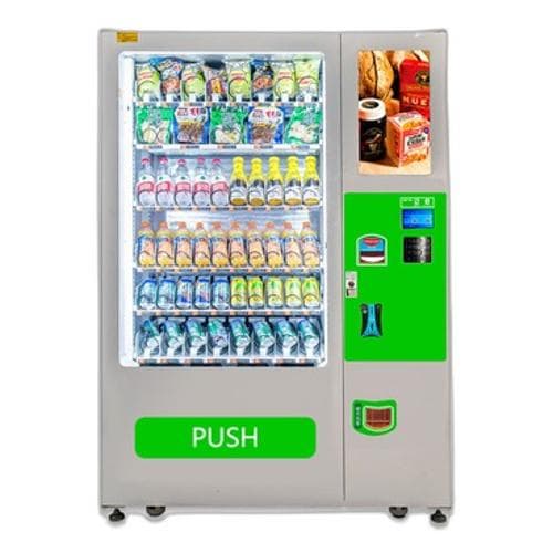 Máy bán đồ ăn nhẹ và đồ uống có hệ thống thanh toán bằng thẻ tín dụng hoặc tiền mặt YU YANG YYW01 Máy bán đồ ăn nhẹ và đồ uống có hệ thống thanh toán bằng thẻ tín dụng hoặc tiền mặt YU YANG YYW01