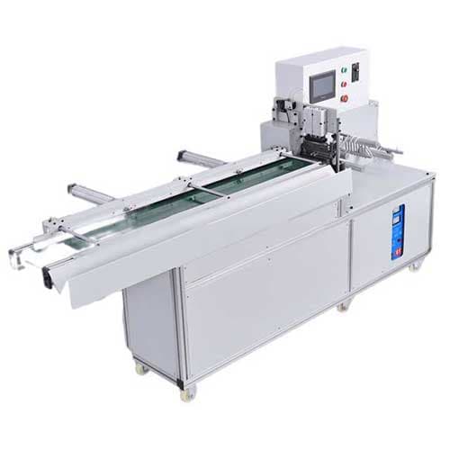 Máy cắt dây dệt nylon bằng siêu âm tự động hoàn toàn YUANHAN ZCUT-160 Máy cắt dây dệt nylon bằng siêu âm tự động hoàn toàn YUANHAN ZCUT-160