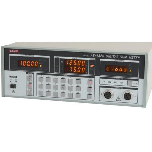 Máy kiểm tra điện trở DC tốc độ cực cao và độ chính xác cao AE-182A AEMIC Máy kiểm tra điện trở DC tốc độ cực cao và độ chính xác cao AE-182A AEMIC