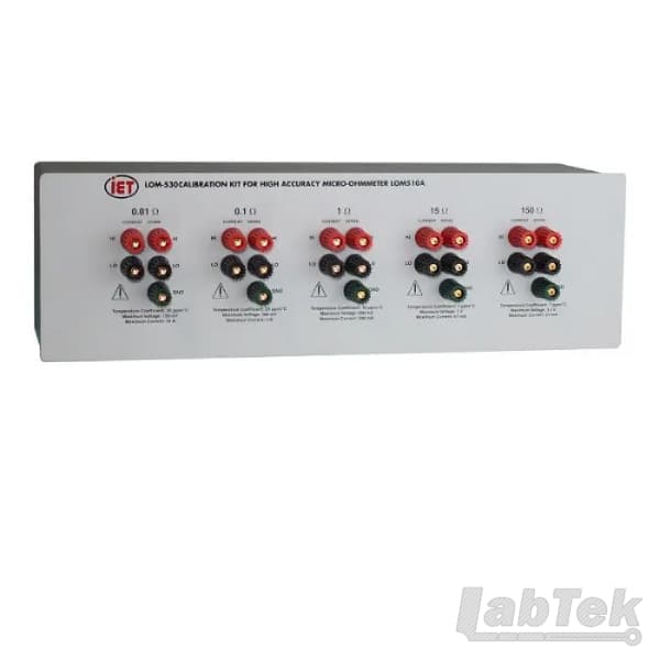 IET LOM-530 BỘ HIỆU CHỈNH MICRO-OHMMETER IET LOM-530 BỘ HIỆU CHỈNH MICRO-OHMMETER