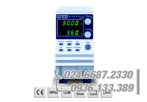 Chuyển mạch lập trình PSW-Series Cung cấp năng lượng D C GW Instek