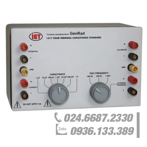 IET GENRAD 1417 Điện dung tiêu chuẩn 1uF-1F