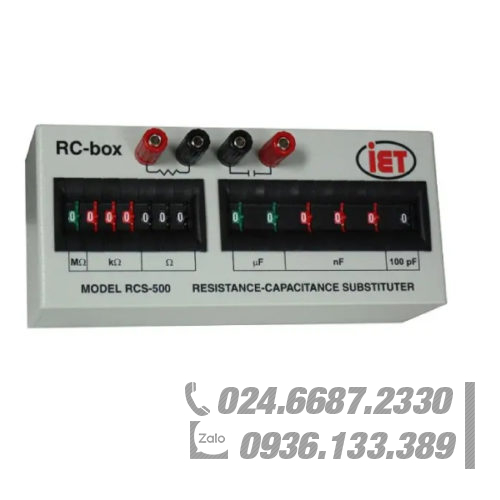 IET RCS SERIES Hộp điện dung và điện trở