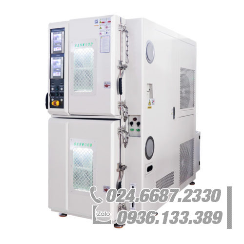 Buồng nhiệt độ thử pin ắc quy  SMC-225CC-FB-2 Double-layer High Low Temperature Battery Test Chamber