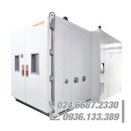 Buồng thử nhiệt độ độ ẩm dạng walk-in SMC-160-CC-WT