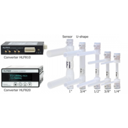 Máy đo  lưu lượng bằng siêu âm Ultrasonic Flow meter HONDA HLF810 HLF820 HLFS01-04 HLFS01-06 HLFS01-08 HLFS01-12 HLFS01-16