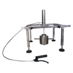 Thiết bị kiểm tra độ rơi 100mm với Búa thép mạ kẽm RHD 40I - 50I / 100mm Drop Test Device With Hardness 40I - 50I RHD Galvanized Steel Hammer HT-21673