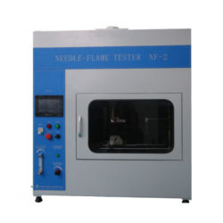 IEC60695-11-5 Điều khiển PLC kim - Flame Tester, Hoạt động trên màn hình cảm ứng màu 7 inch, Điều khiển từ xa bằng tia hồng ngoại / IEC60695-11-5 Needle - Flame Tester PLC Control , 7 Inch C